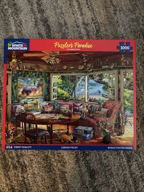 White Mountain Puzzler's Paradise Jigsaw Puzzle